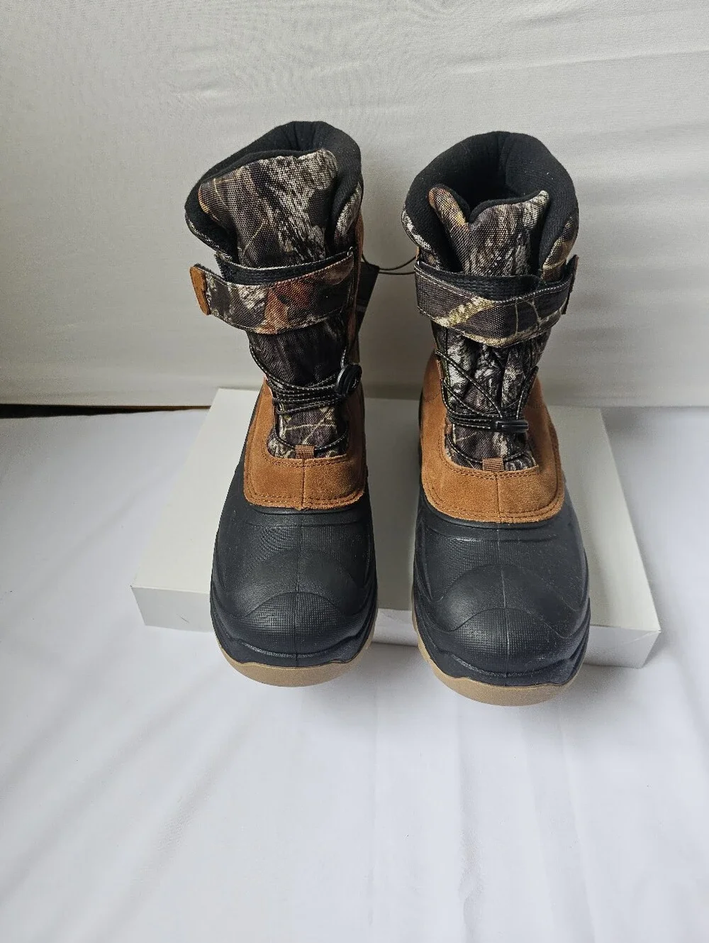 NWT Ozark Trail Snow Boots – Mossy Oak Camo – Men's Size 9 – Waterproof – Rated
